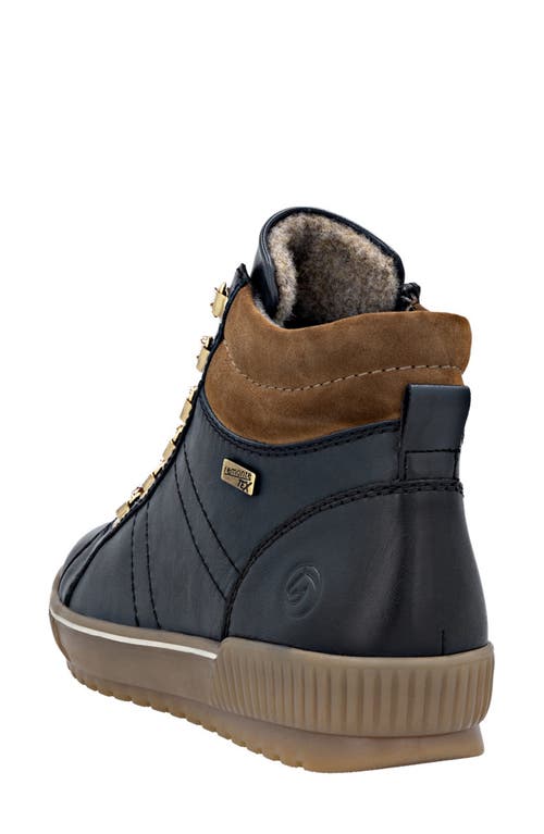 Remonte Maditta 81 Water Resistant High Top Sneaker In Gray