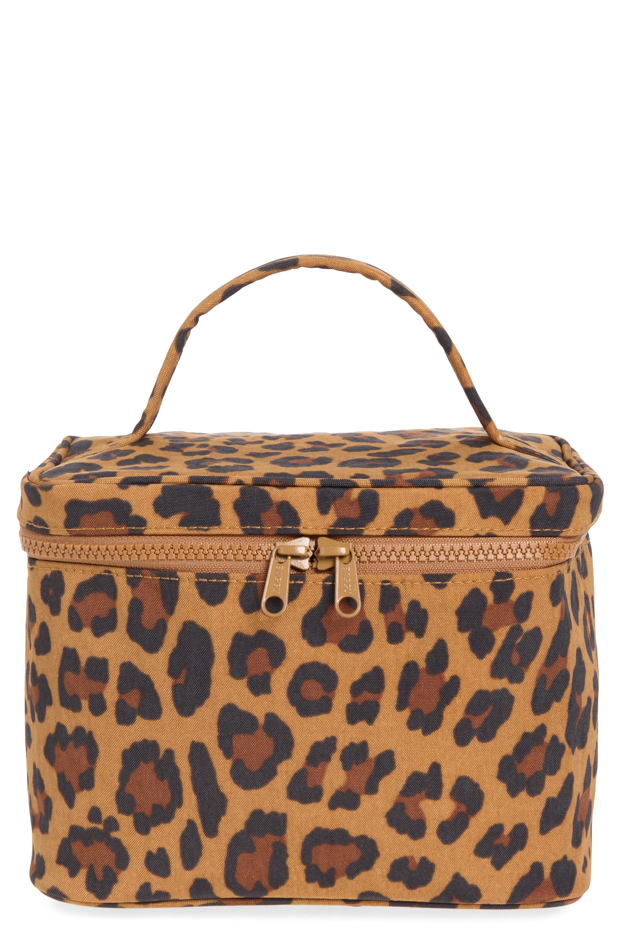 Large Cosmetic Case, Main, color, LEOPARD