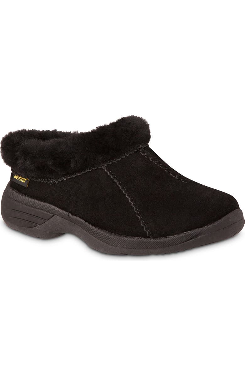 Old Friend Snowbird II Genuine Shearling Clog Slipper, Main, color,
