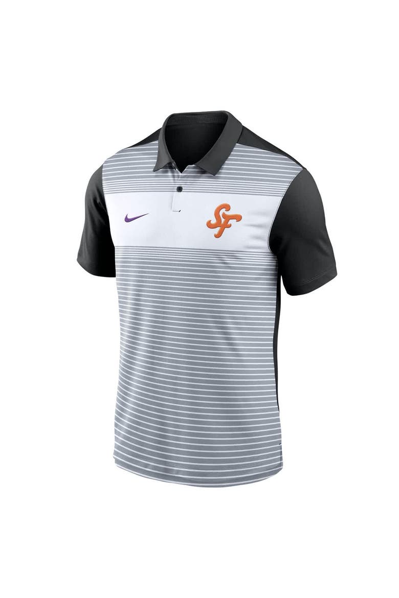 Men's Nike  White/Black San Francisco Giants 2025 City Connect Fashion Legacy Icon Vapor Performance Polo, Alternate, color, White