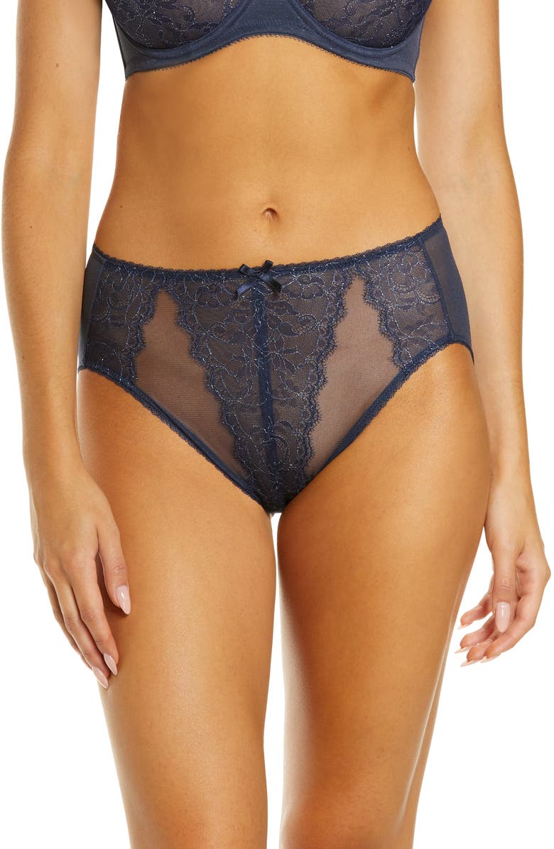 Wacoal Retro Chic High Cut Briefs, Main, color,