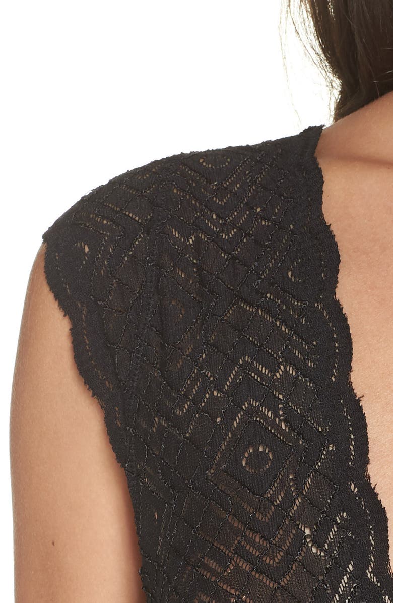 Free People Intimately FP Everyday Okay Thong Bodysuit, Alternate, color, 