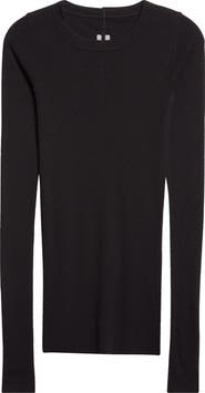 Rick Owens Long Sleeve Rib T-Shirt