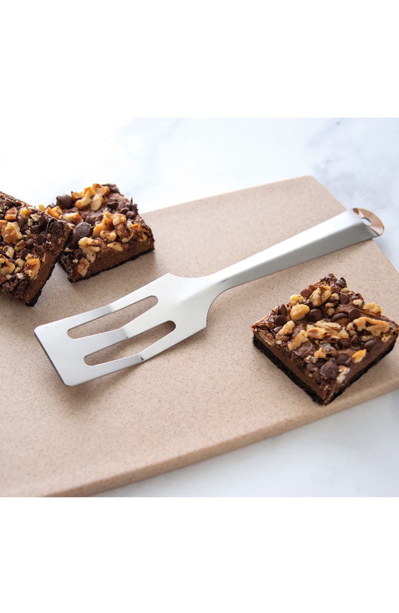 Rada Cutlery Servespoon Slotted Stainless Steel Face, Alternate, color, Silver