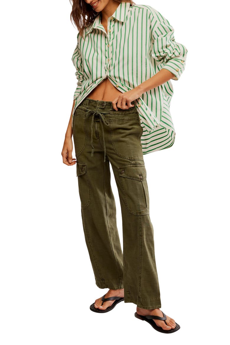 Park Ave Cotton Cargo Pants, Alternate, color, ADVENTURER
