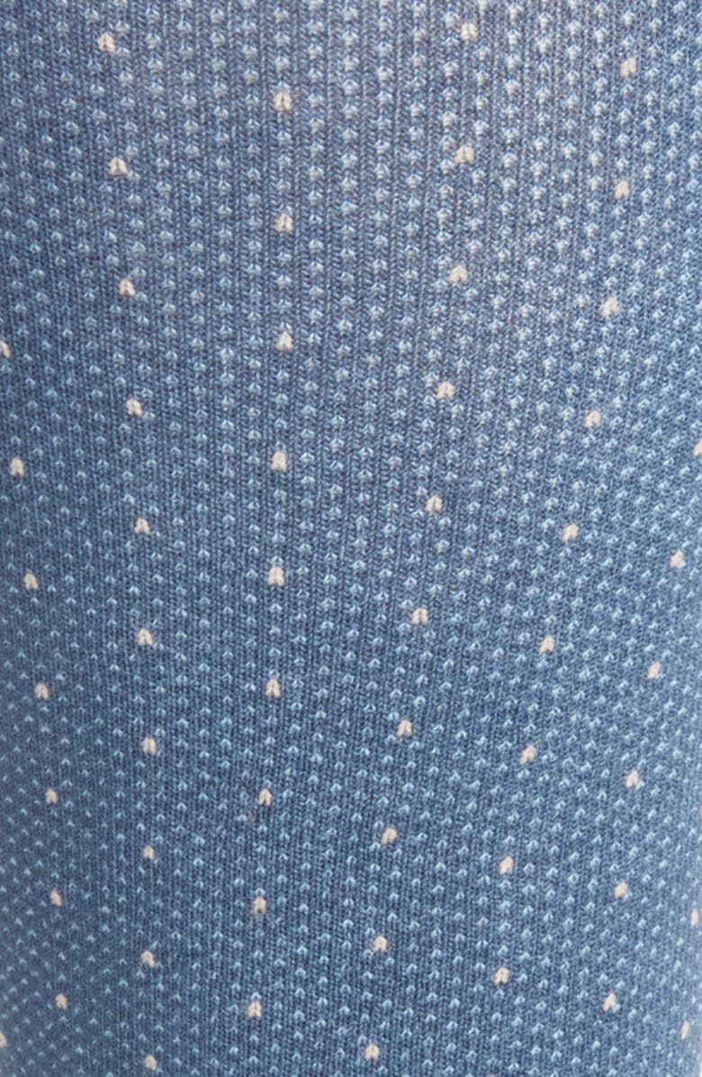 EDWARD ARMAH Dot Mélange Compression Dress Socks, Alternate, color, 