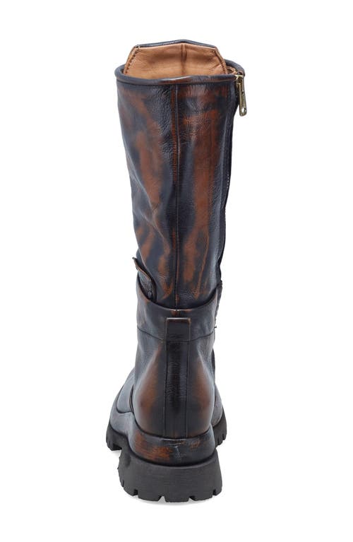 As98 A.s.98 Donovan Distressed Leather Boot In Brown