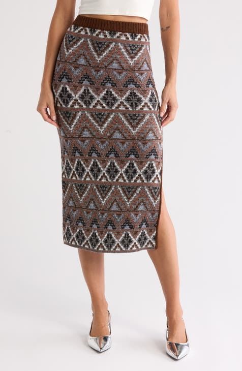 The Midnight Walk Knit Skirt