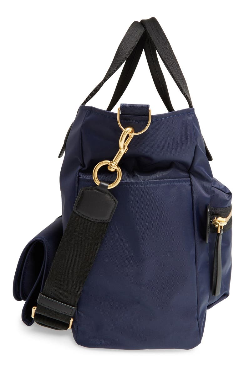 'Biker' Nylon Baby Bag, Alternate, color, MIDNIGHT BLUE