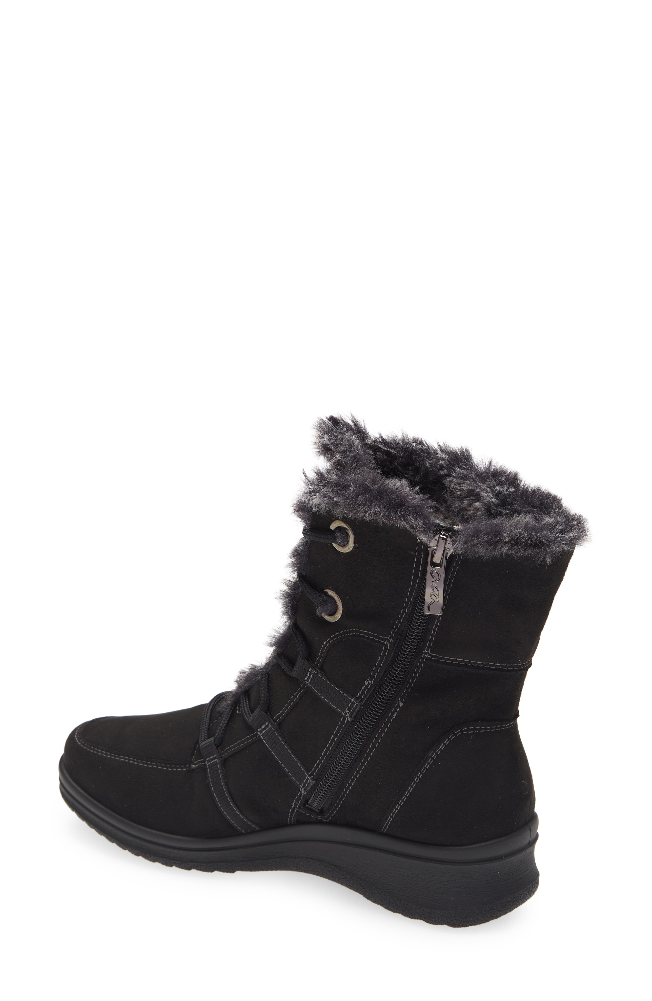 ara Montreal Gore-Tex<sup
®</sup
 Waterproof Boot, Alternate, color, Black