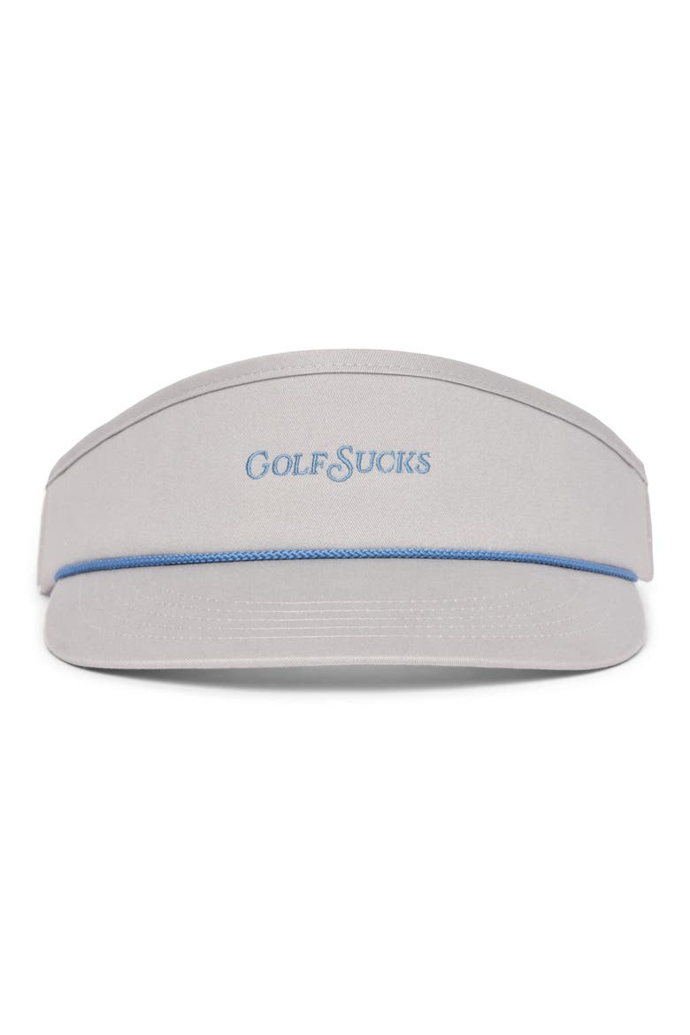 Weekend Agenda Visor, Alternate, color, HEATHER GREY