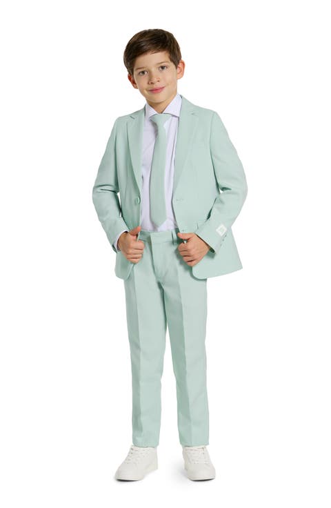Kids' Magic Mint Two-Piece Suit & Clip-On Tie (Toddler & Little Kid)