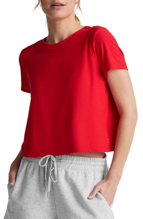 BEYOND YOGA BEYOND YOGA FEATHERWEIGHT SUPREME CROP T-SHIRT