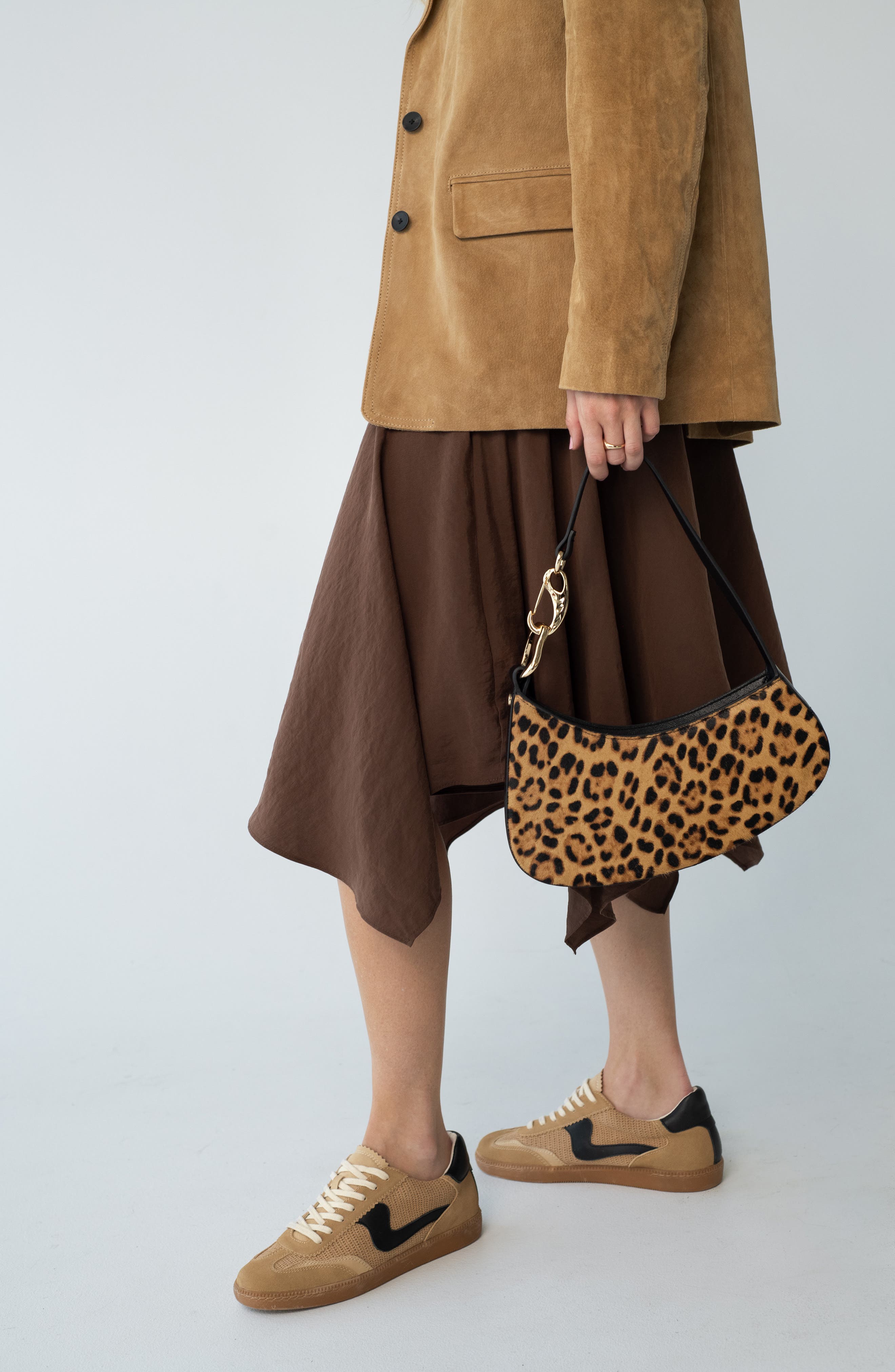 Dolce Vita Notice Sneaker, Alternate, color, Tan/Black Mesh