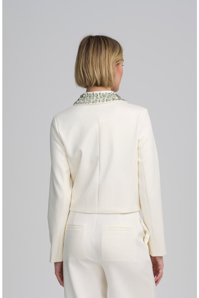 Embellished Boxy Jacket, Alternate, color, IVORY