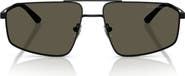 Emporio Armani 59mm Aviator Sunglasses