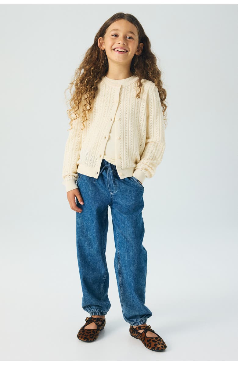 H&M Denim Joggers, Alternate, color, Denim Blue
