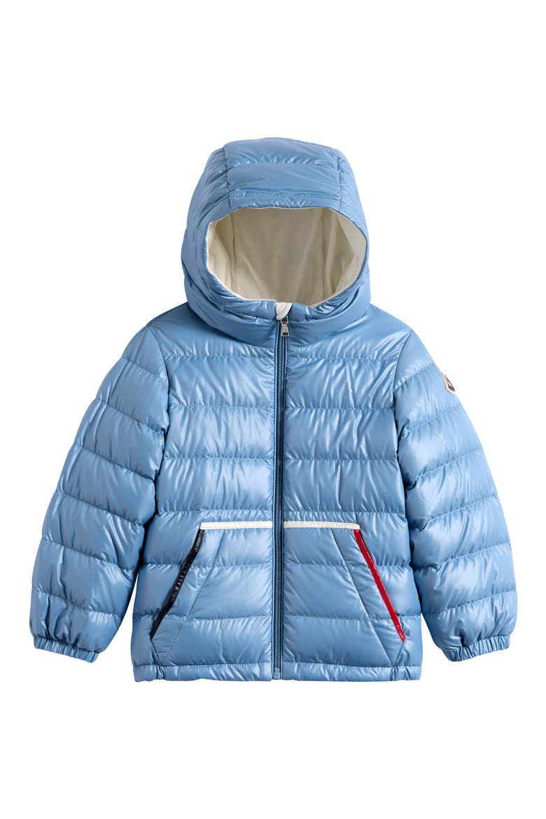 Kids' Icarus Hooded Down Puffer Jacket, Main, color, BLUE