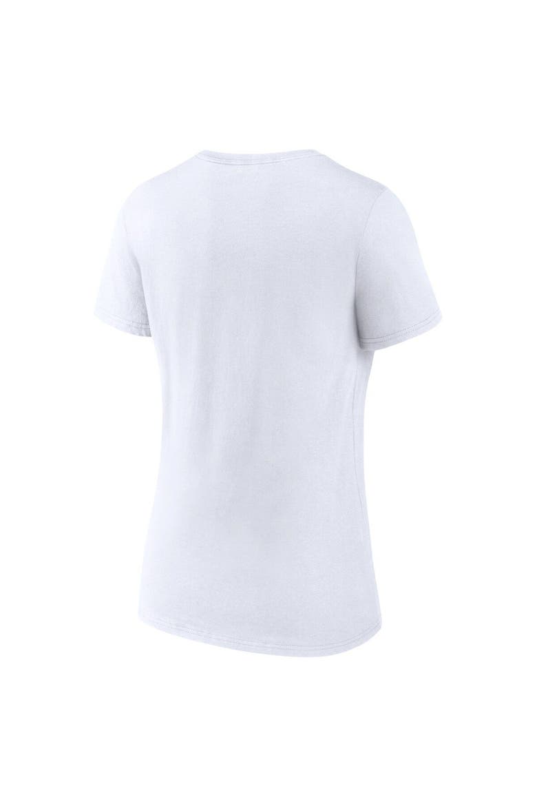 Women's White Formula 1 Miami Grand Prix V-Neck T-Shirt, Alternate, color, White