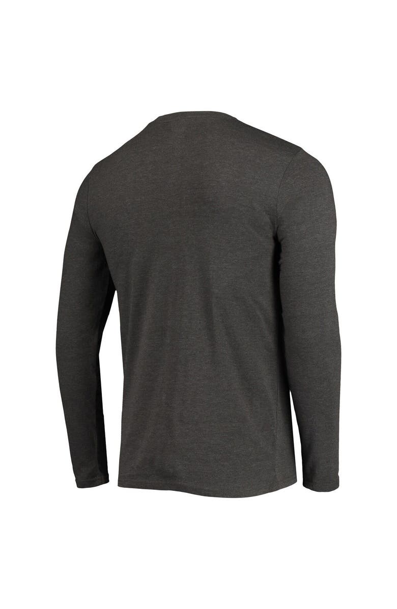 CONCEPTS SPORT Men's Concepts Sport Navy/Heathered Charcoal BYU Cougars Meter Long Sleeve T-Shirt & Pants Sleep Set, Alternate, color, 