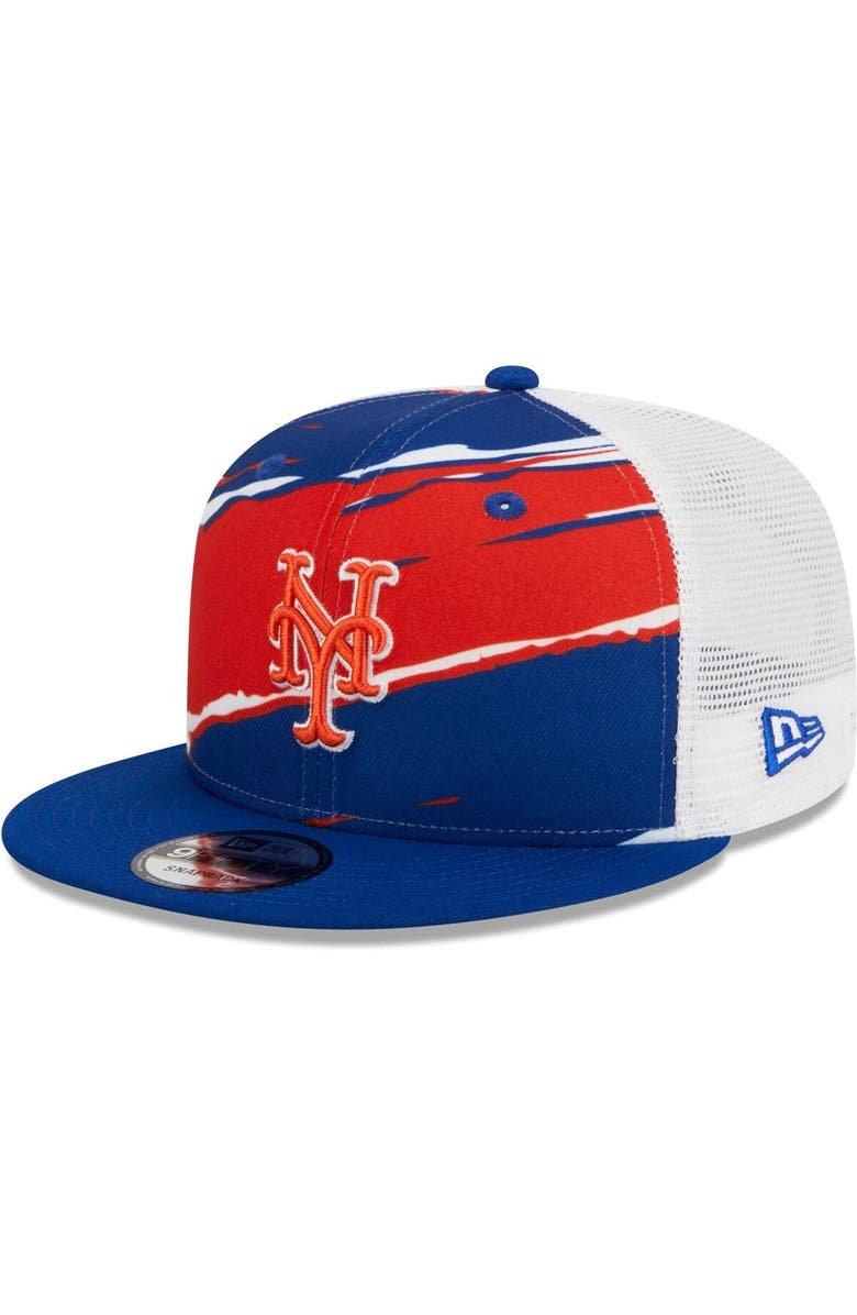 New Era Men's New Era Royal New York Mets Tear Trucker 9FIFTY Snapback Hat, Main, color, 