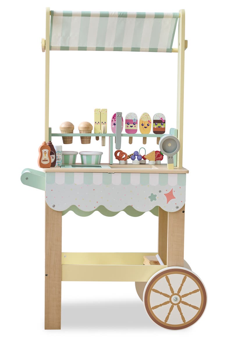 Kids' Jolly Pals Wooden Ice Cream Stand, Alternate, color, MULTI