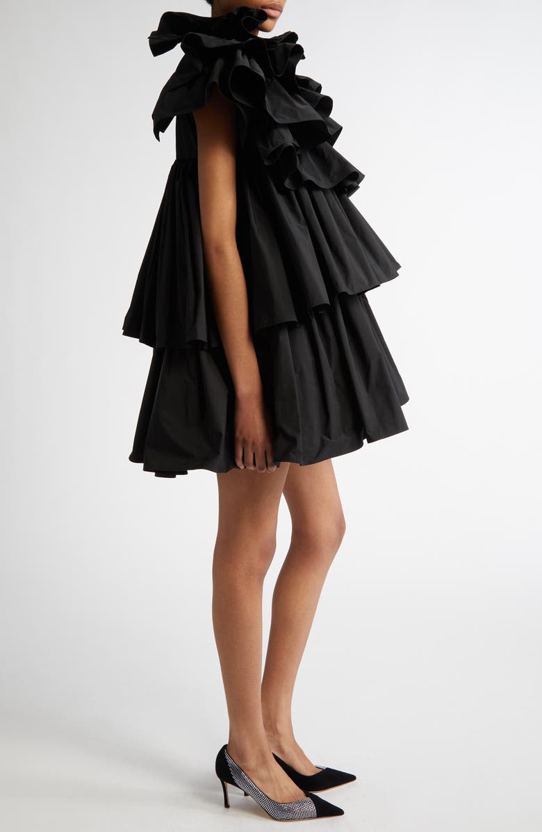 Vaquera Tiered Ruffle Minidress, Alternate, color,