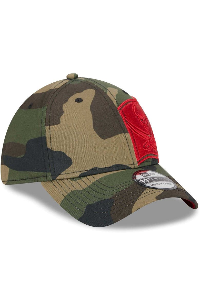 New Era Men's New Era Camo Tampa Bay Buccaneers  Punched Out 39THIRTY Flex Hat, Alternate, color, 