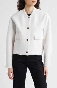 Bernardo Felt Crop Jacket