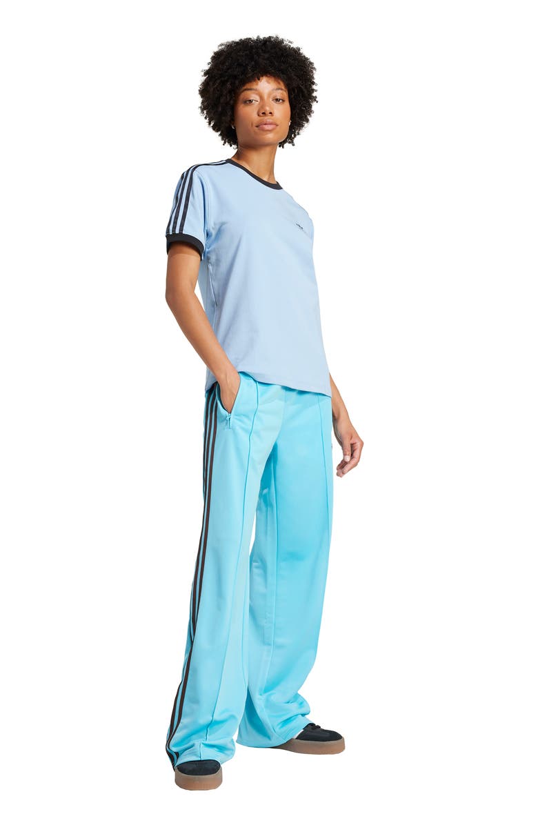 adidas Firebird Recycled Polyester Track Pants, Alternate, color, Blue/ Auburn