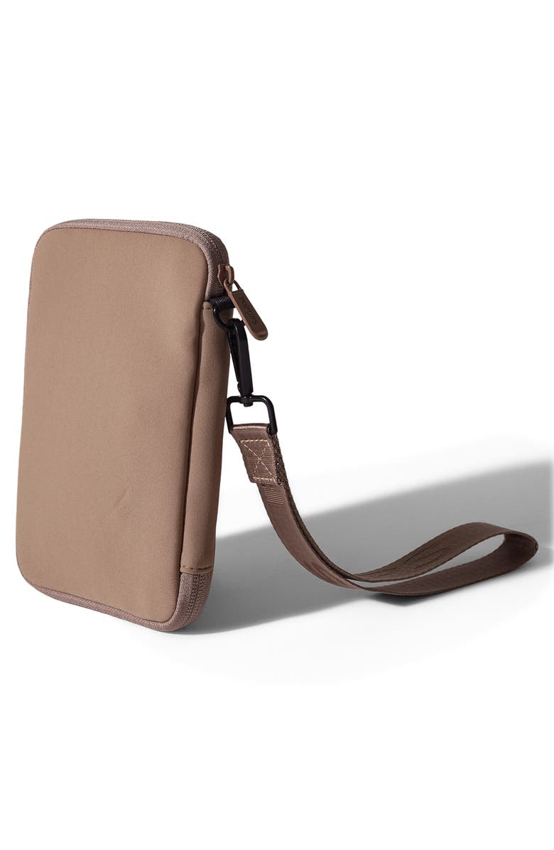 POP UPS BRAND Water Resistant Neoprene Passport Wallet, Alternate, color, Mocha