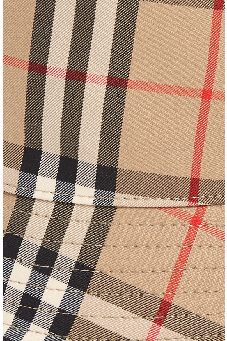 Heavy Check Bucket Hat, Alternate, color, ARCHIVE BEIGE