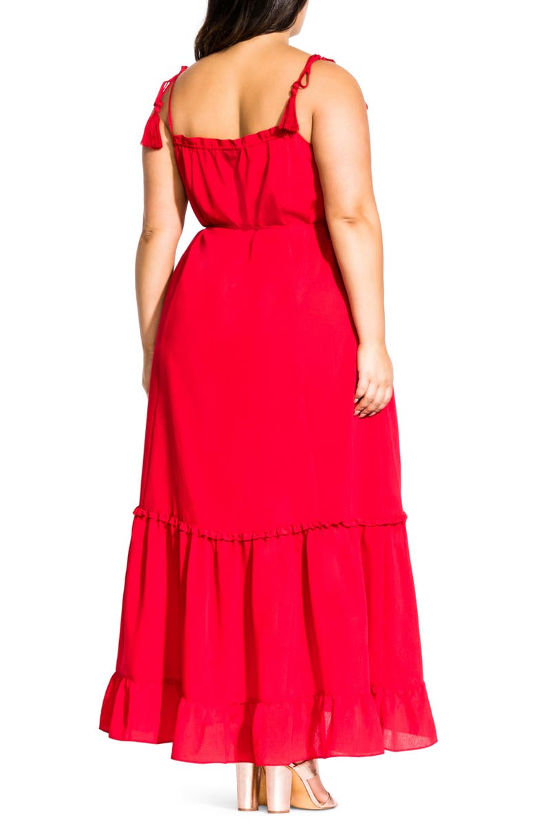 City Chic Endless Summer Maxi Dress, Alternate, color, 