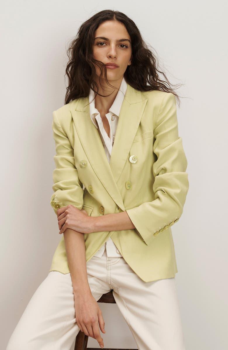 Veronica Beard Miller Dickey Jacket, Alternate, color, Pistachio
