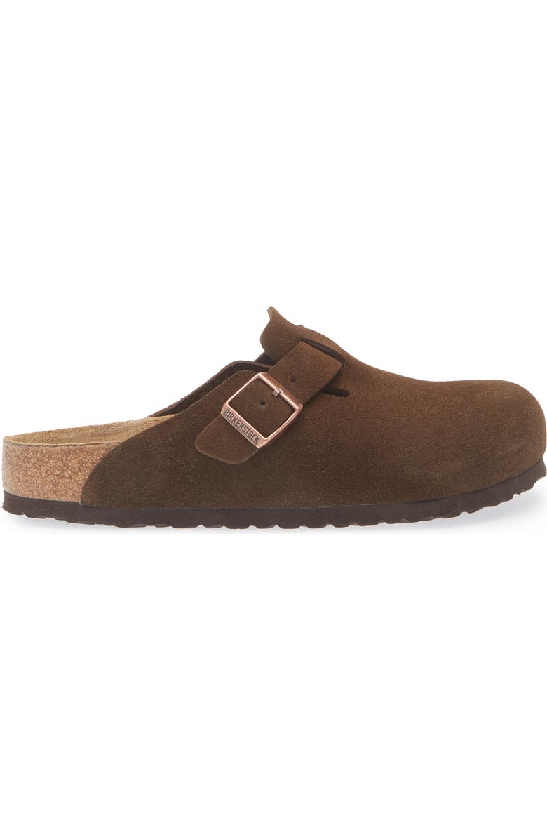 Birkenstock Boston Soft Footbed Clog, Alternate, color, Mocha