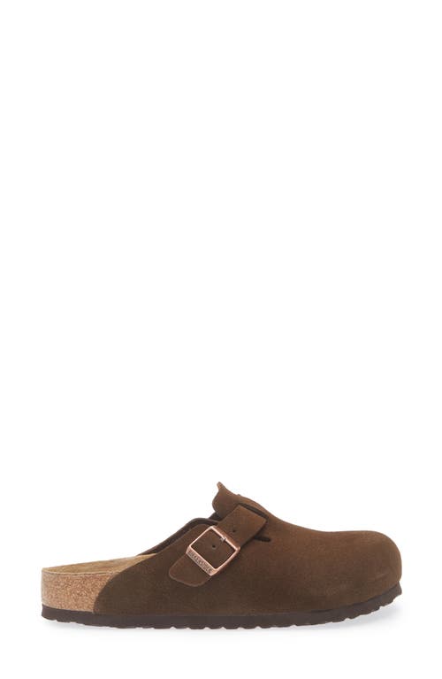 Birkenstock Boston Soft Clog In Brown