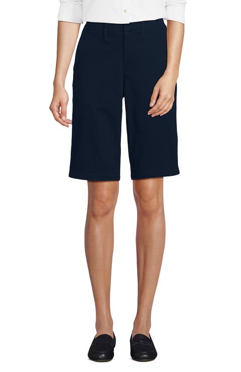 Elastic Back Classic 12" Chino Shorts