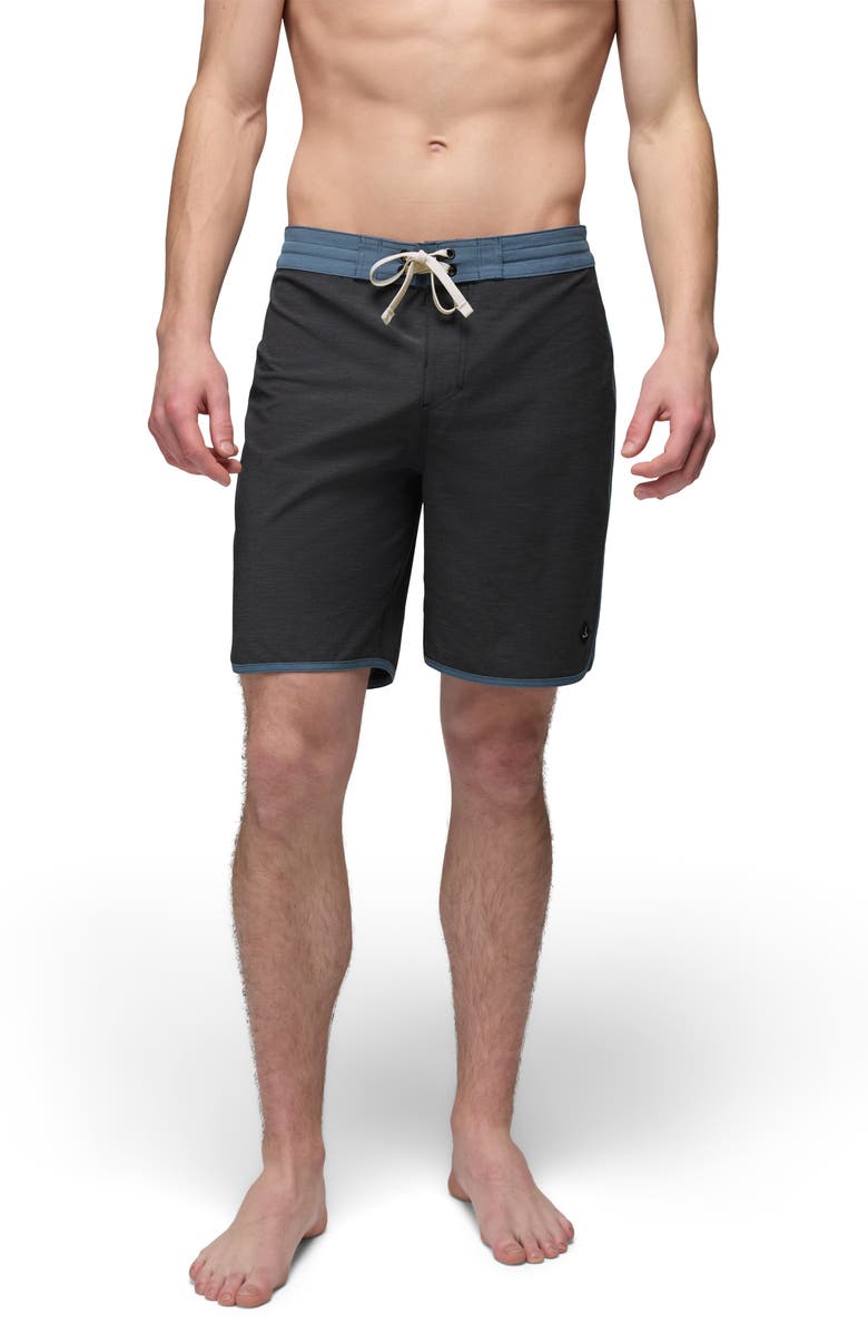prAna 8-Inch Board Shorts, Alternate, color, Black
