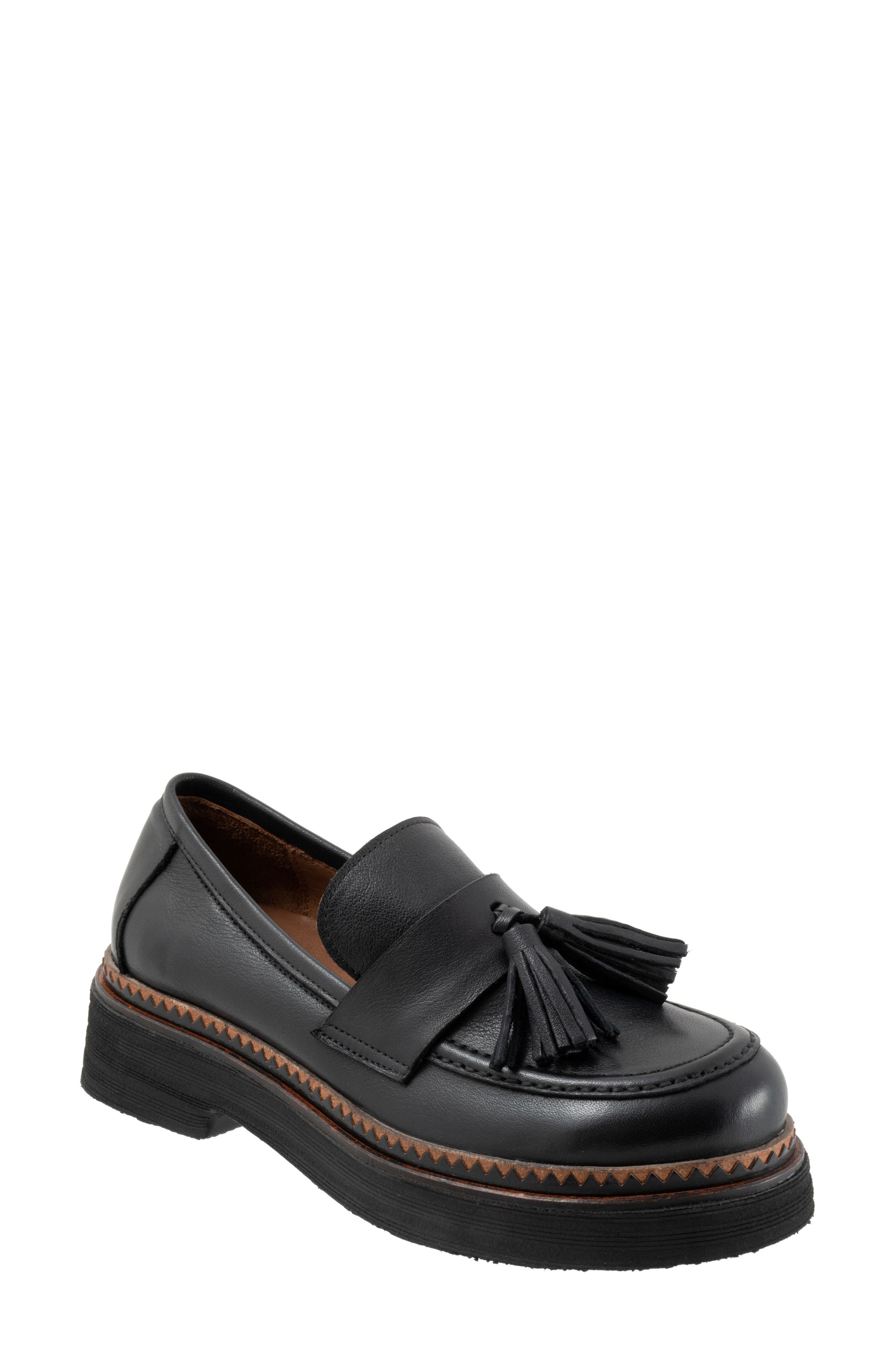 Bueno Gillian Tassel Platform Loafer, Main, color, 