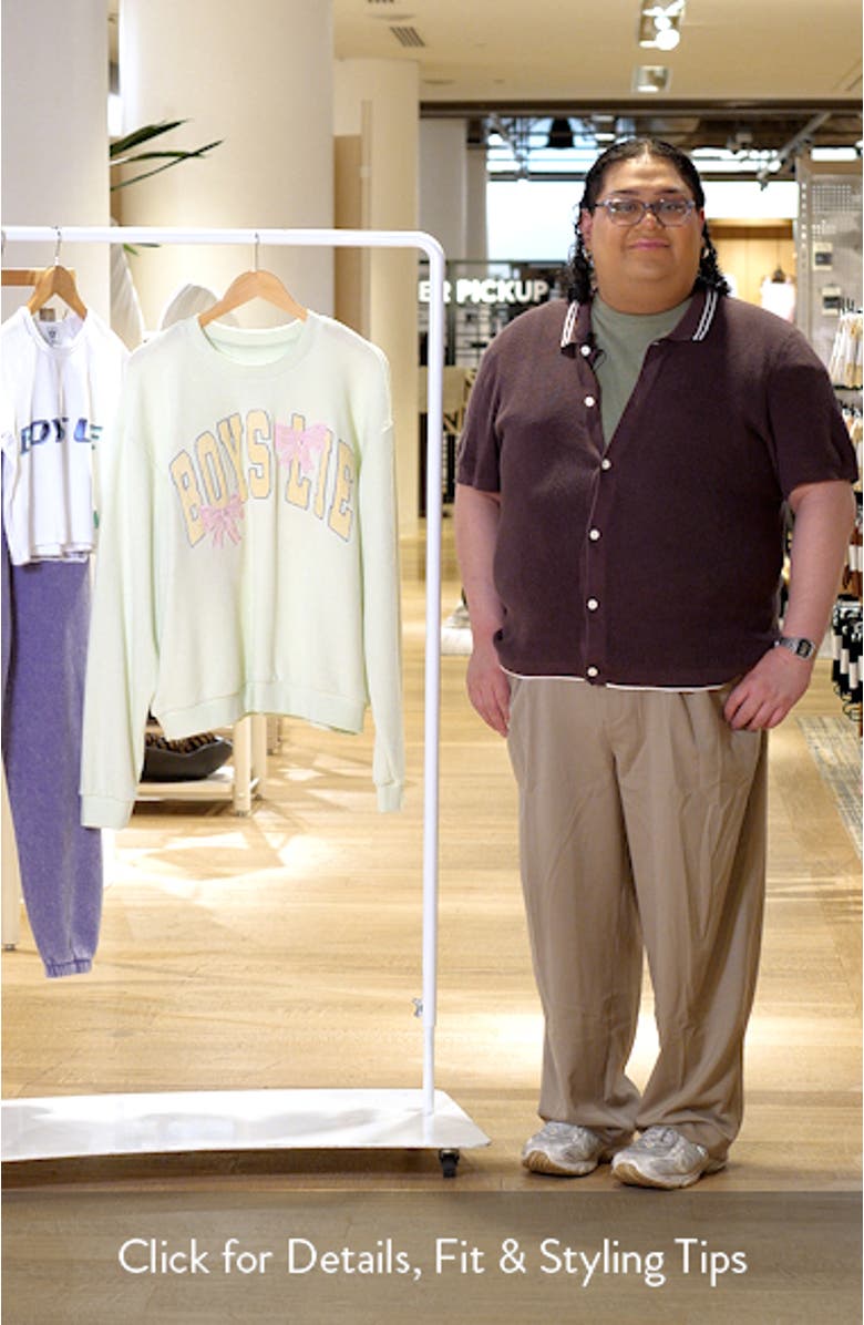 Bows Kara Thermal Sweatshirt, sales video thumbnail