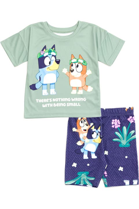 2-Piece Tee and Bike Shorts Set