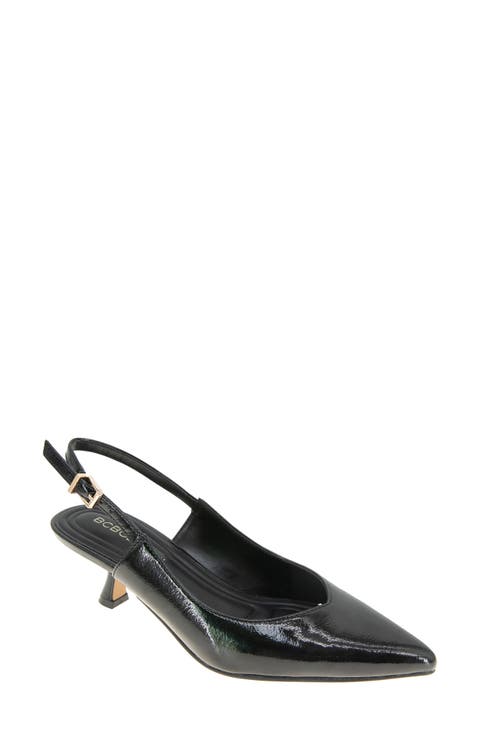 Kira Slingback Kitten Heel Pump (Women)