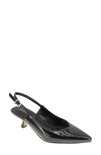 Bcbgeneration Kira Slingback Kitten Heel Pump In Black
