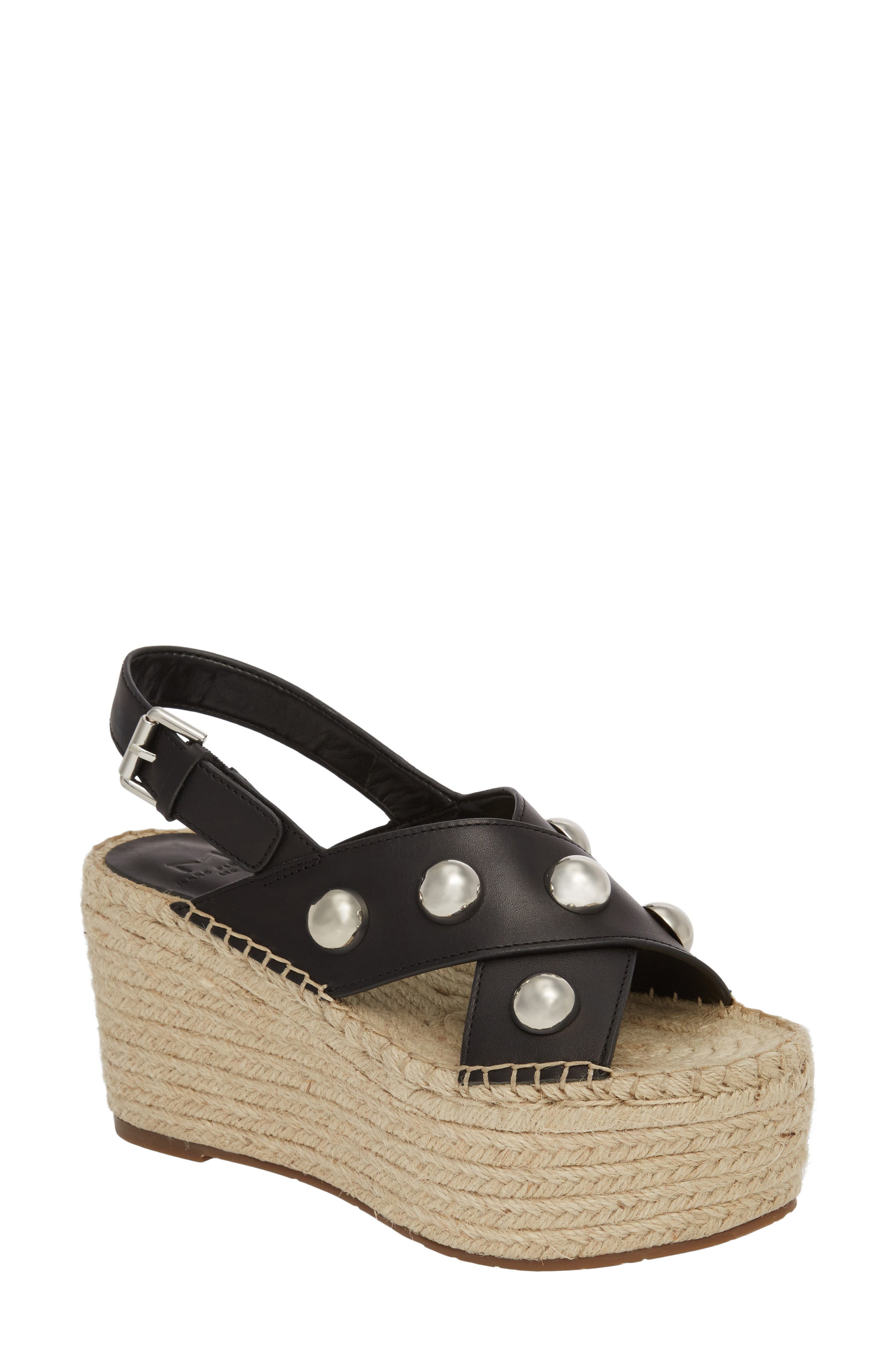 Marc Fisher LTD Rella Espadrille Platform Sandal, Main, color, 