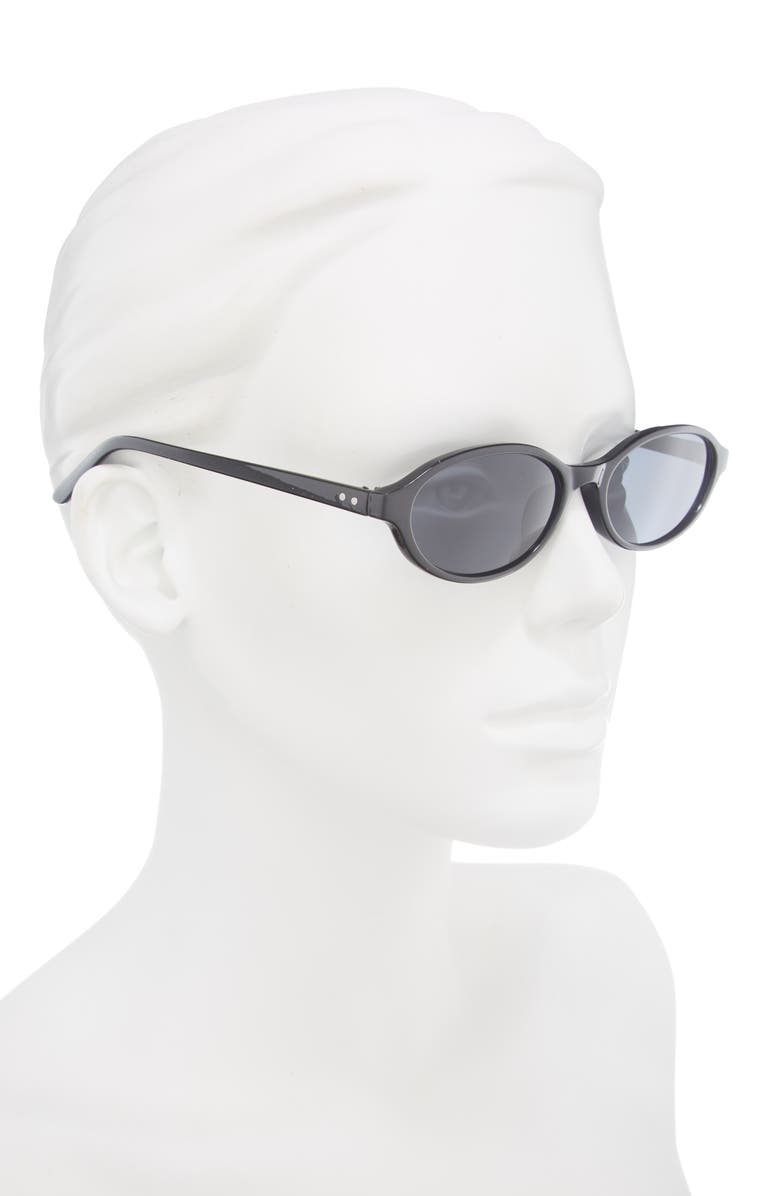BP. Oval Sunglasses, Alternate, color, Black