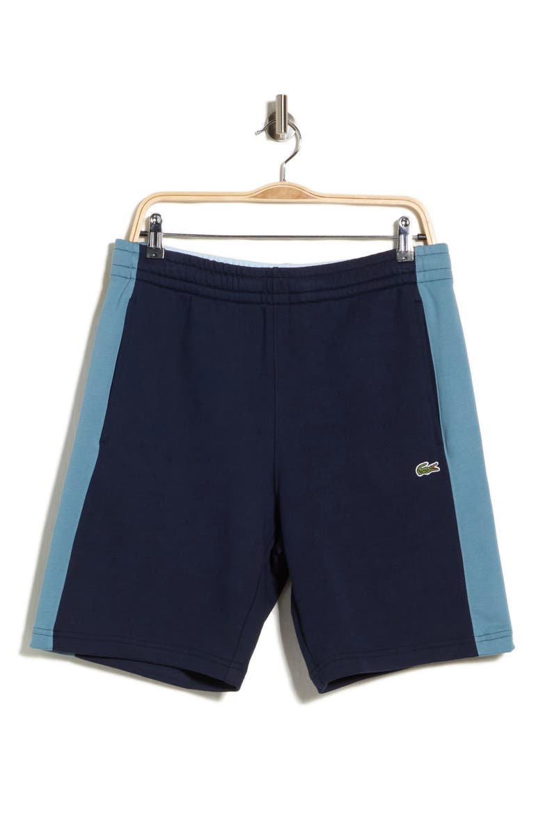 Cotton Pull-On Shorts, Main, color, NAVY BLUE/ LIMESTONE/ RILL