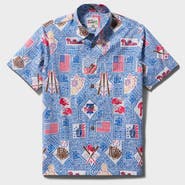 Reyn Spooner Men's Reyn Spooner Blue Philadelphia Phillies Americana Button-Up Shirt