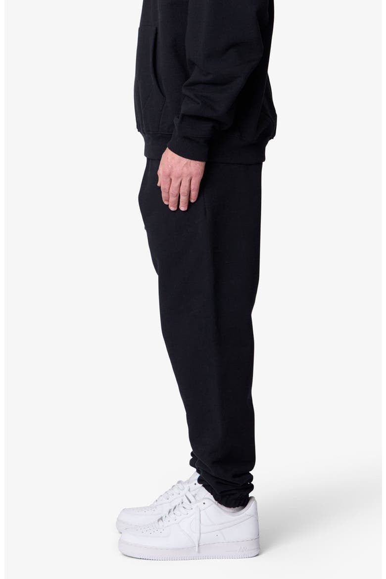 Heavyweight Cotton Sweatpants, Alternate, color, BLACK