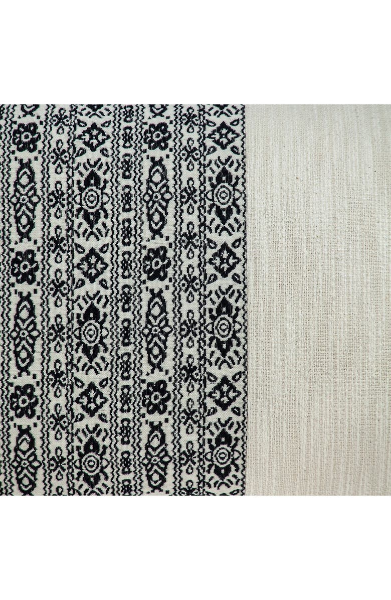 PARKLAND COLLECTION Bianca Transitional White Throw Pillow, Alternate, color, White