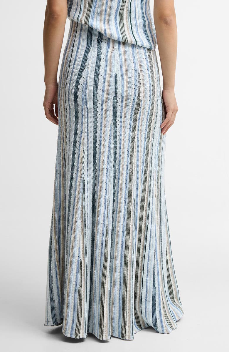 Barbour Josie Pointelle Knit Maxi Skirt, Alternate, color, Blue Multi